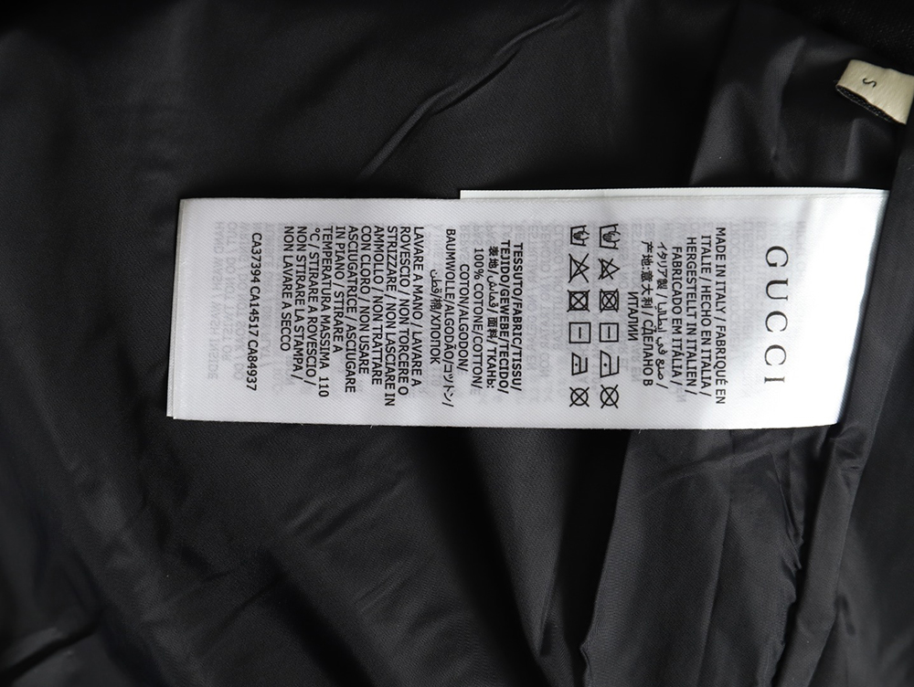 Gucci classic snake pattern web jacket