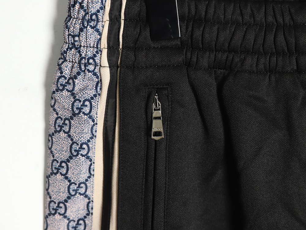Gucci classic snake print web pants