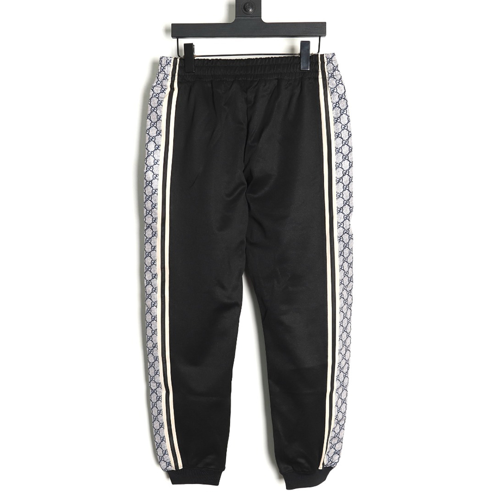 Gucci classic snake print web pants