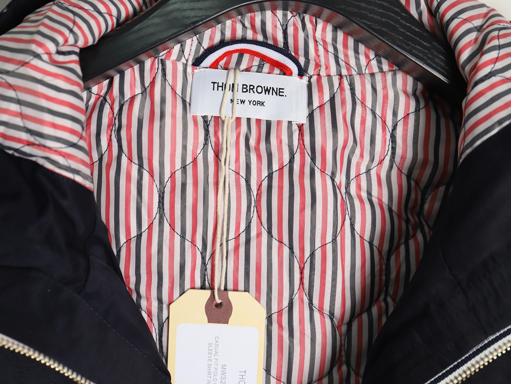 Thom Browne Padded zip-up jacket TSK1