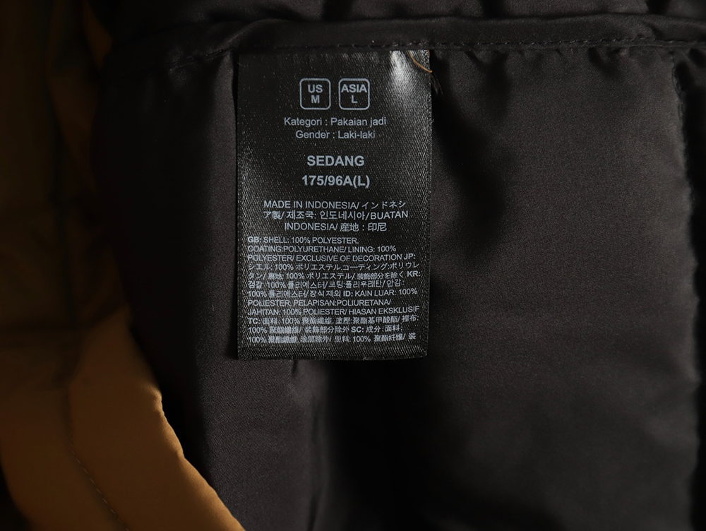 The North Face detachable outdoor down jacket