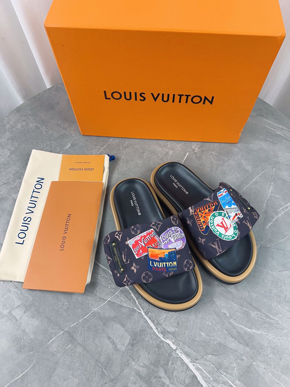 Louis Vuitton Pool Pillow Comfort Mule