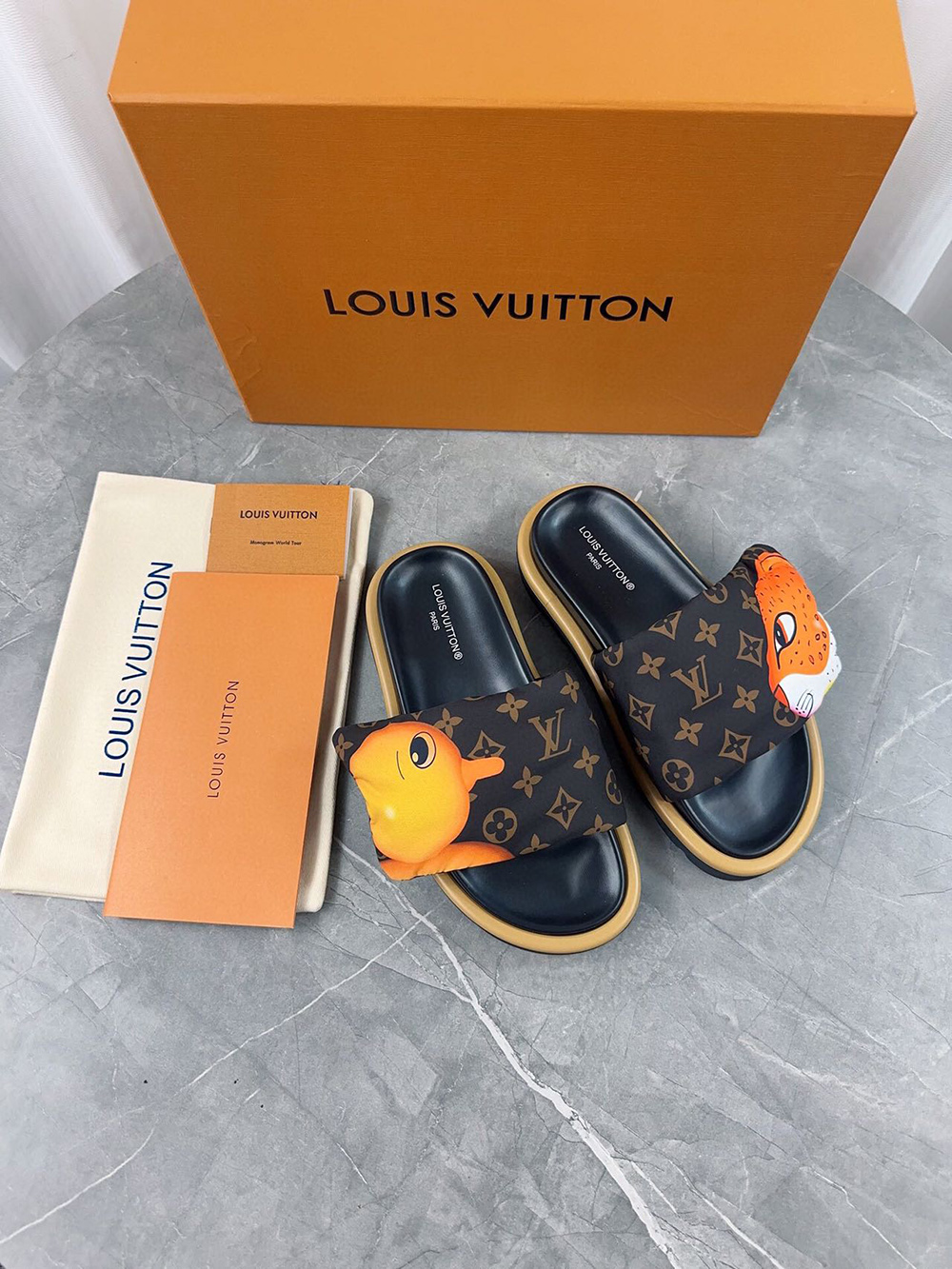 Louis Vuitton Pool Pillow Flat Comfort Mule