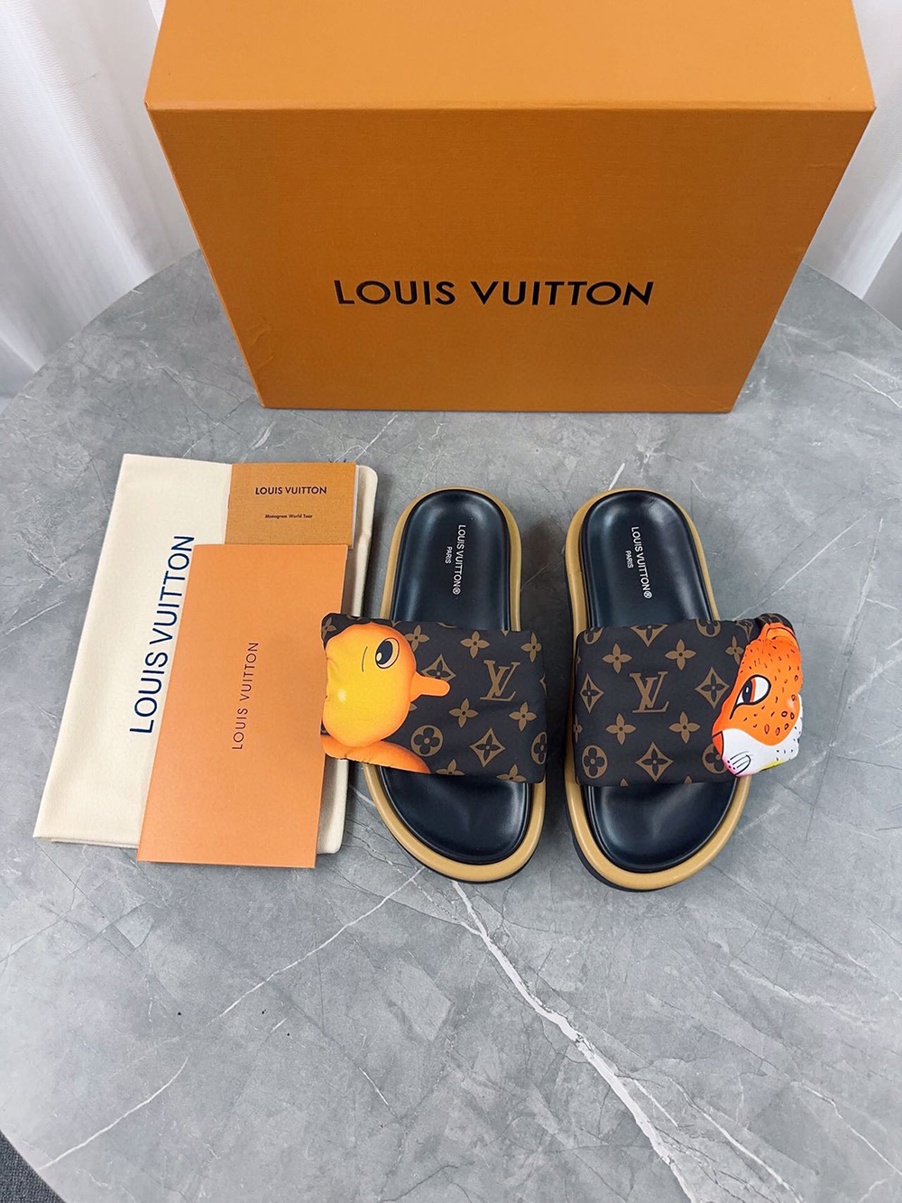 Louis Vuitton Pool Pillow Flat Comfort Mule