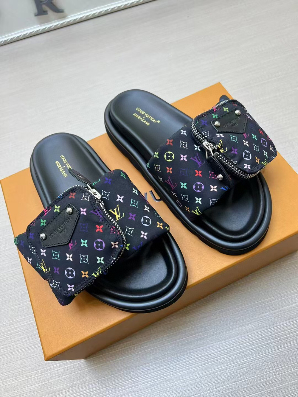 Louis Vuitton & TM Pool Pillow Flat Comfort Mule