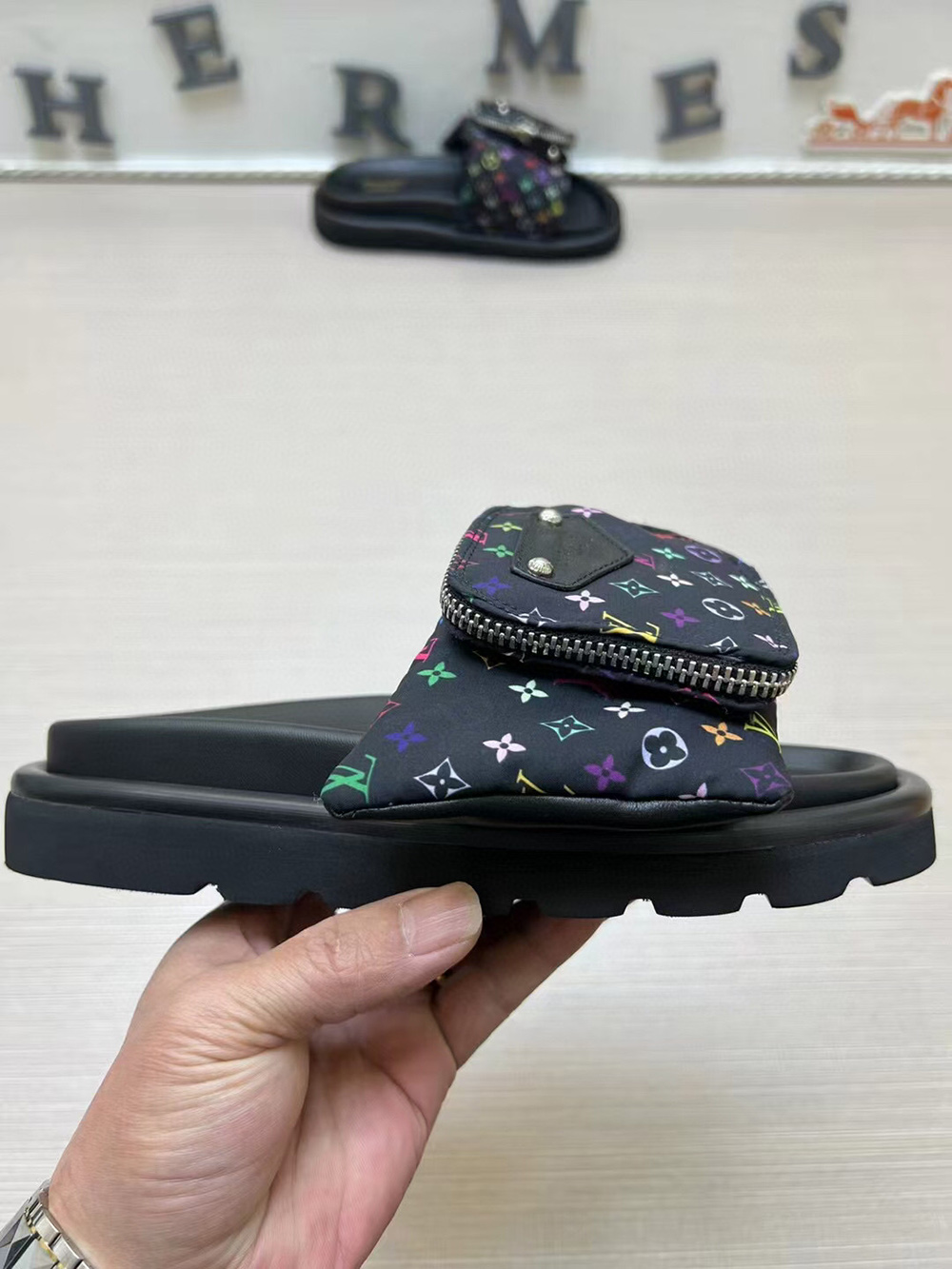 Louis Vuitton & TM Pool Pillow Flat Comfort Mule