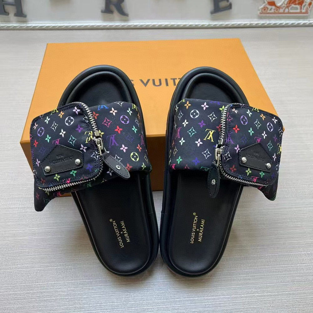 Louis Vuitton & TM Pool Pillow Flat Comfort Mule