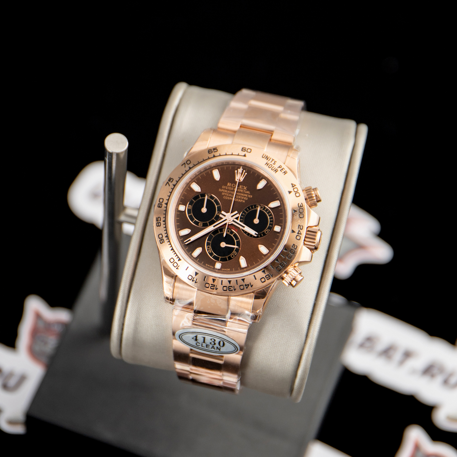 Rolex - Daytona 116505LN RG/RG Brown 904L CleanF V4 A4130