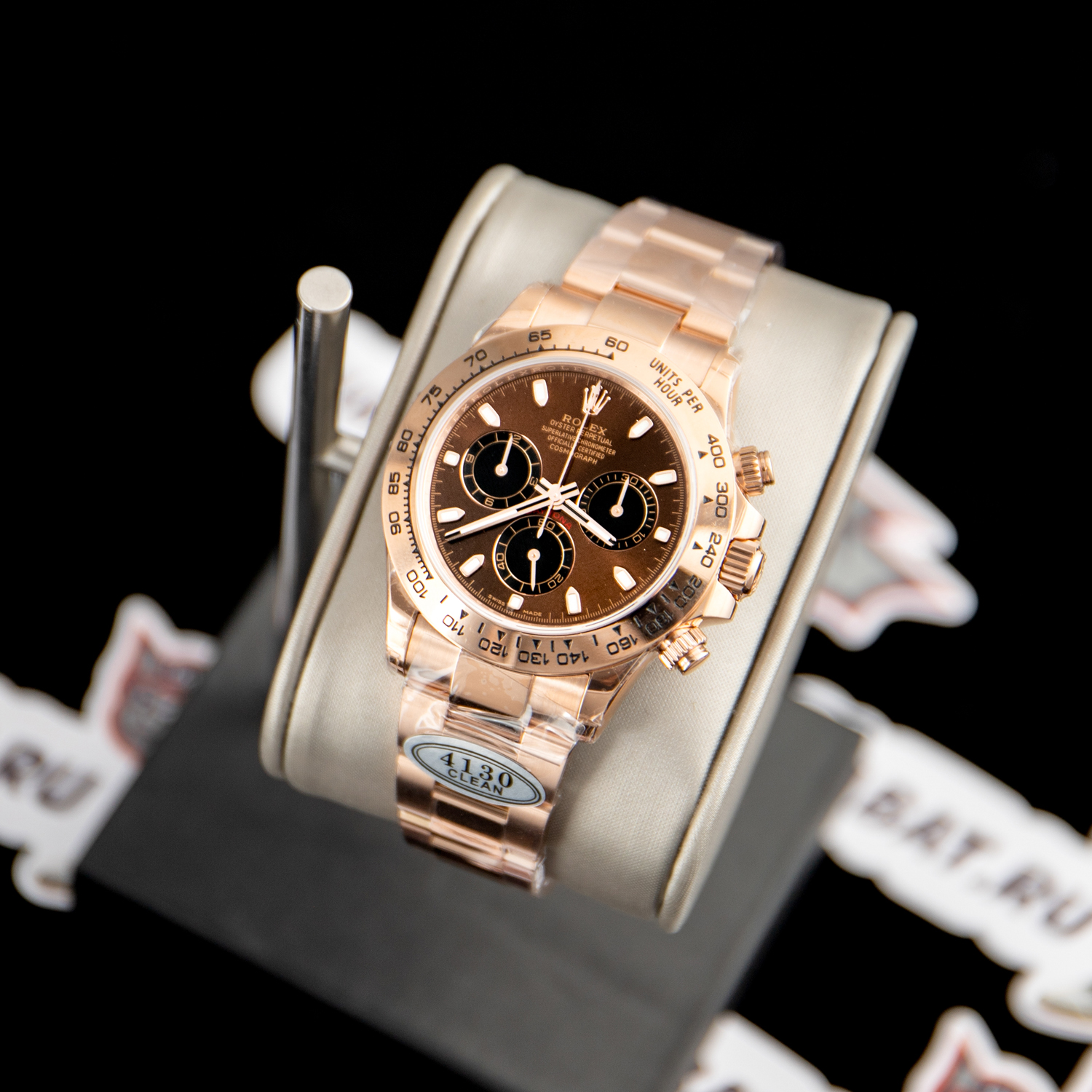 Rolex - Daytona 116505LN RG/RG Brown 904L CleanF V4 A4130