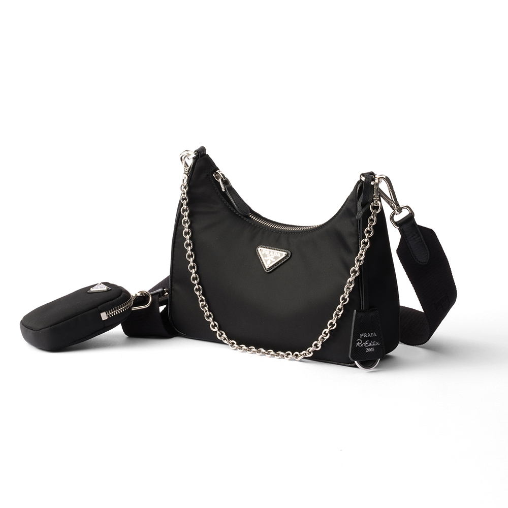 Prada Re-Edition 2005 Re-Nylon Bags 1BH204 18*22*6cm