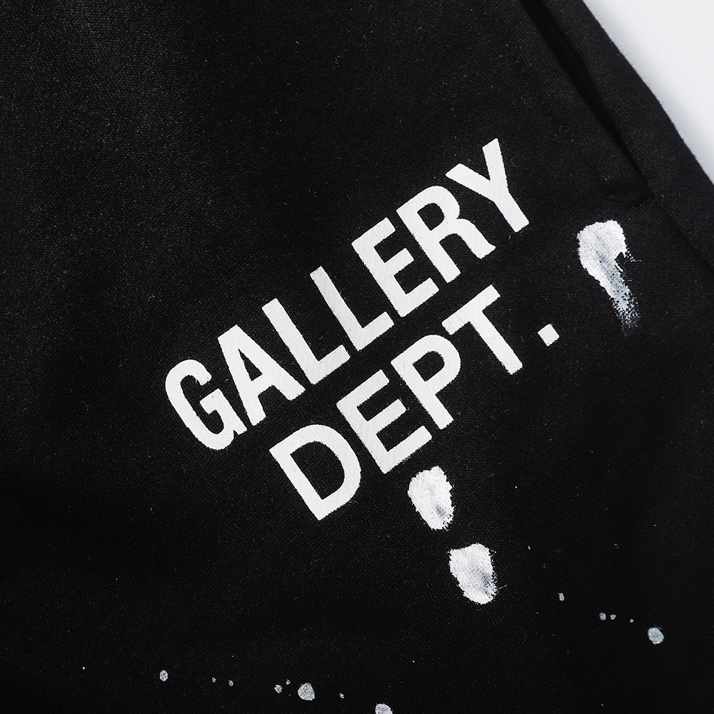 Gallery Dept retro splash graffiti shorts
