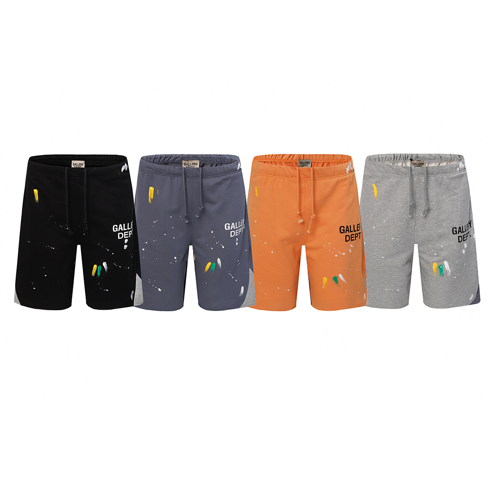 Gallery Dept retro splash graffiti shorts