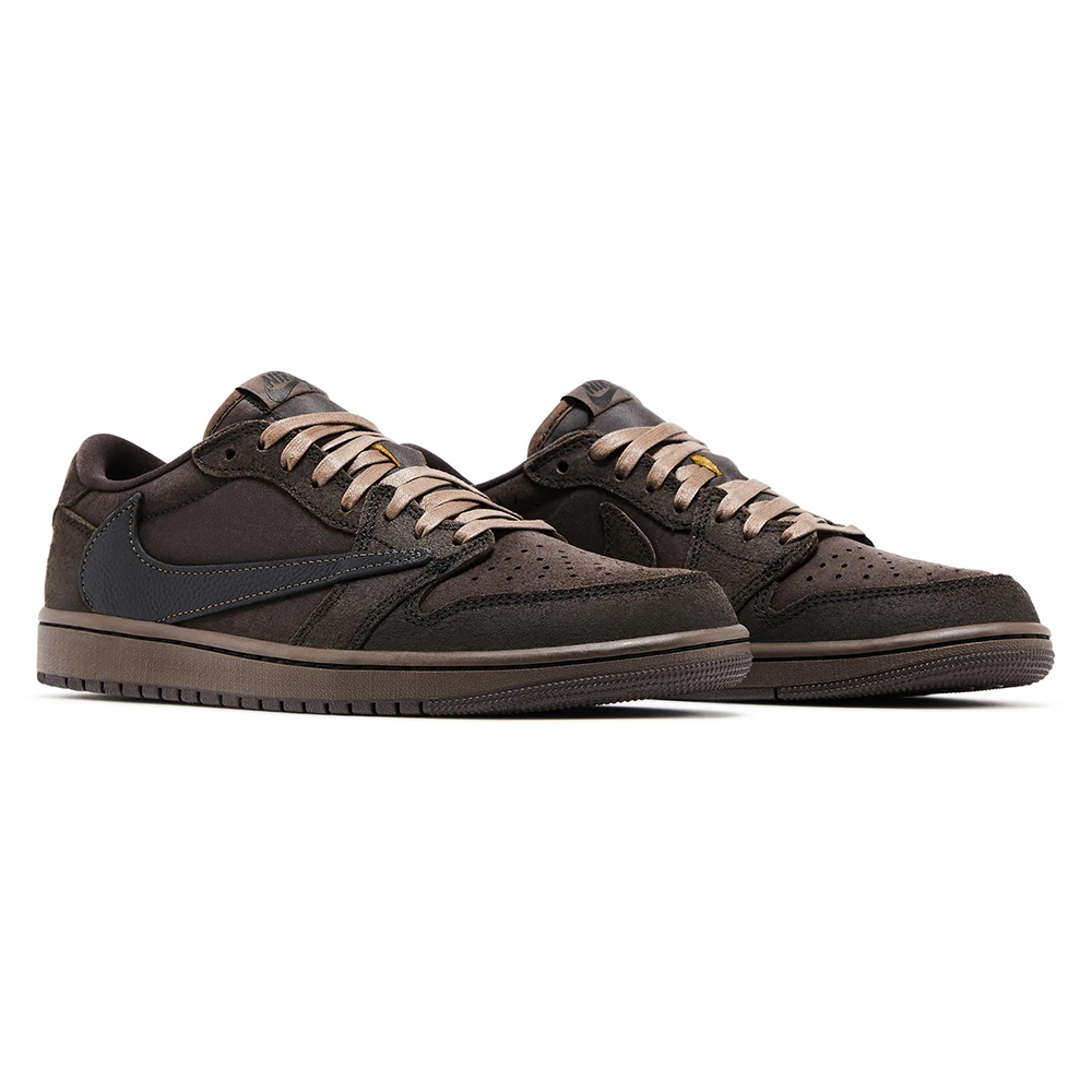 TRAVIS SCOTT X AIR JORDAN 1 LOW OG “VELVET BROWN”