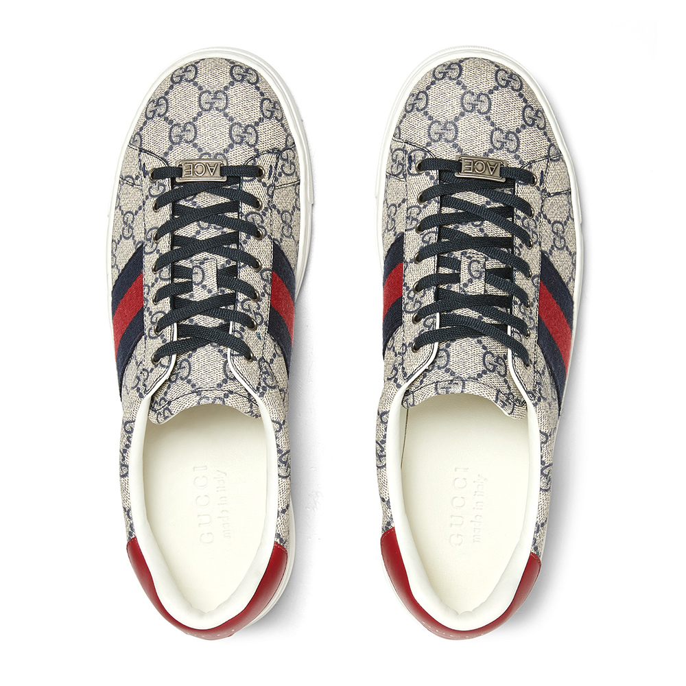 GUCCI ACE SNEAKER WITH WEB