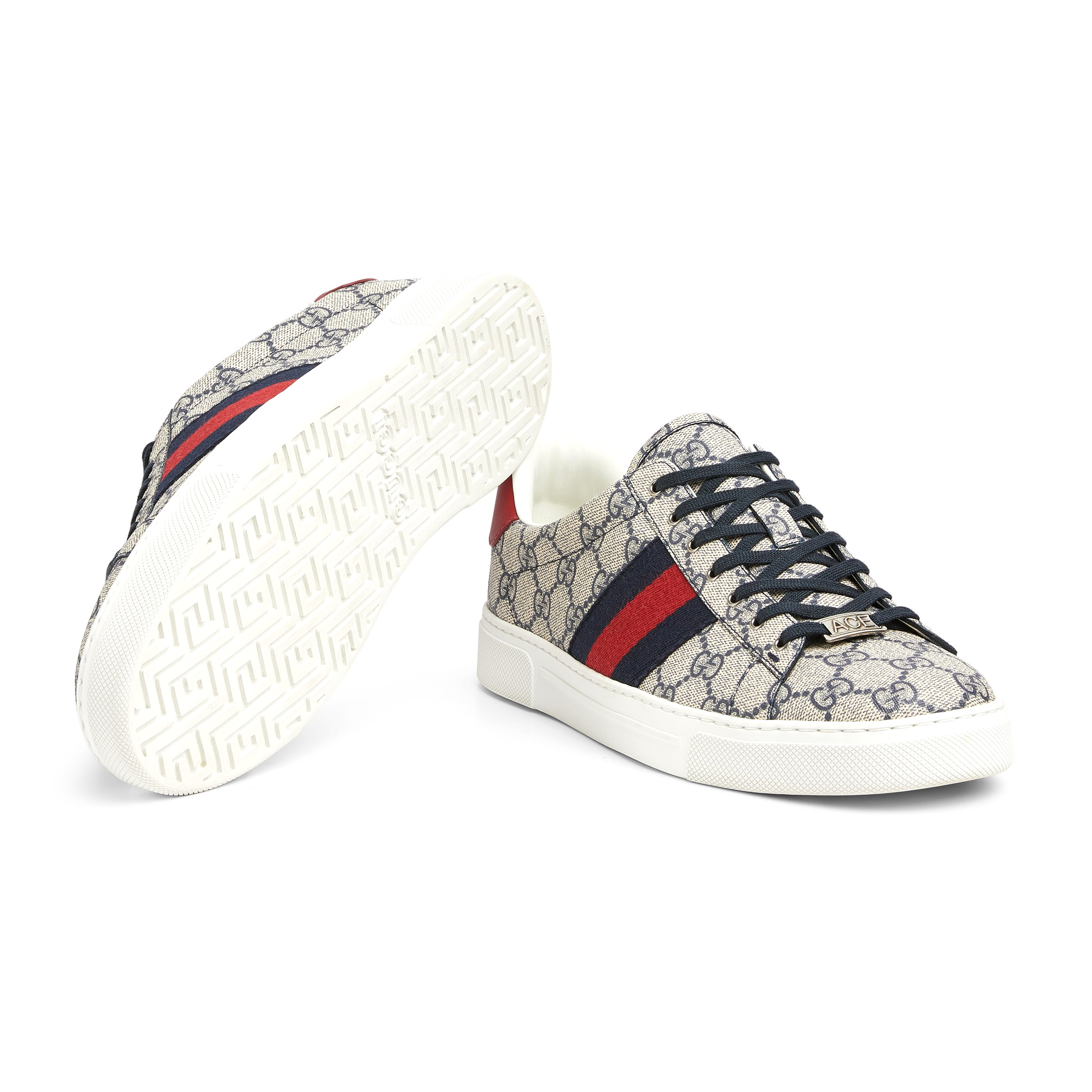 GUCCI ACE SNEAKER WITH WEB