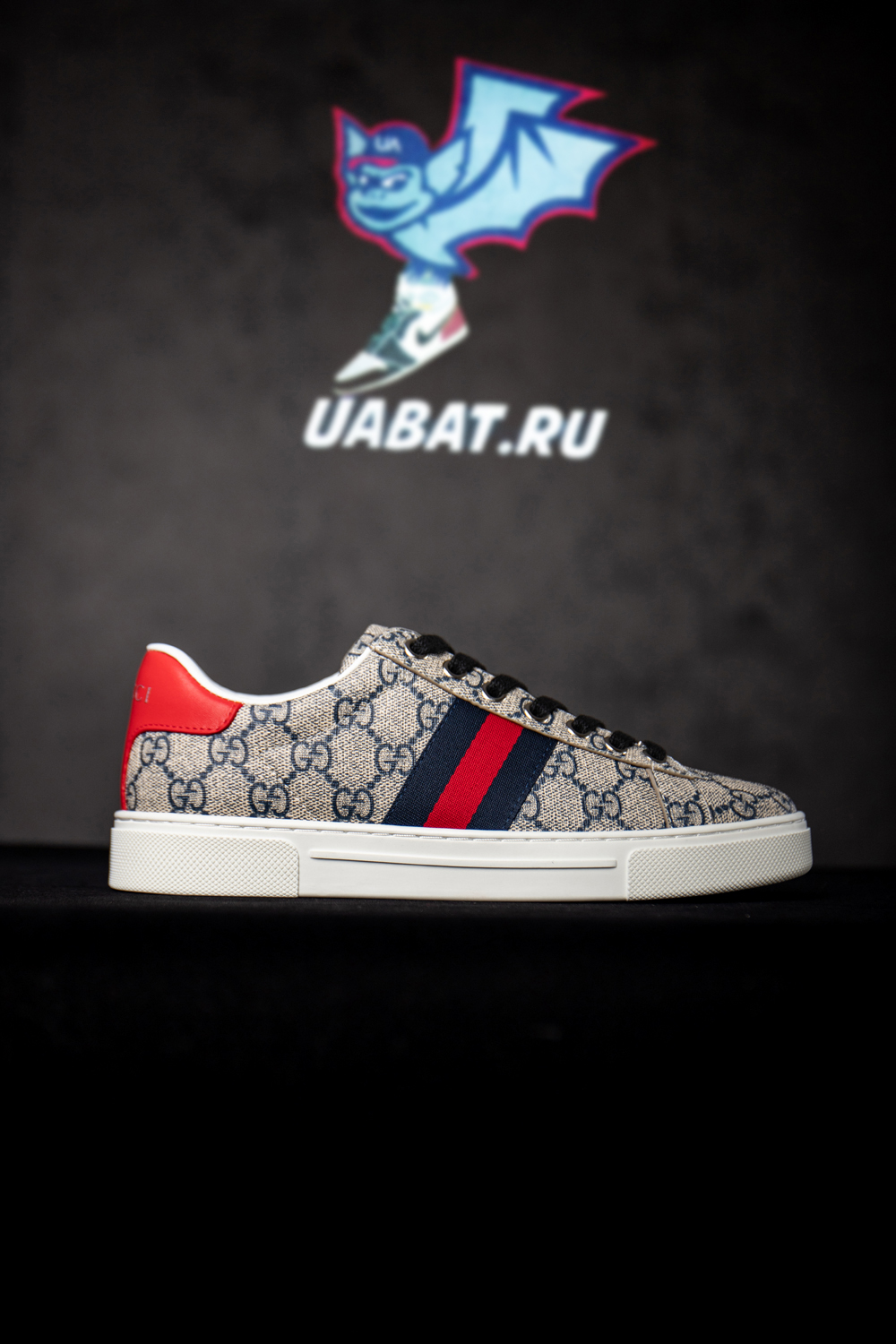 GUCCI ACE SNEAKER WITH WEB