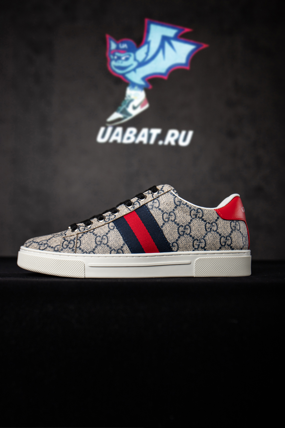GUCCI ACE SNEAKER WITH WEB