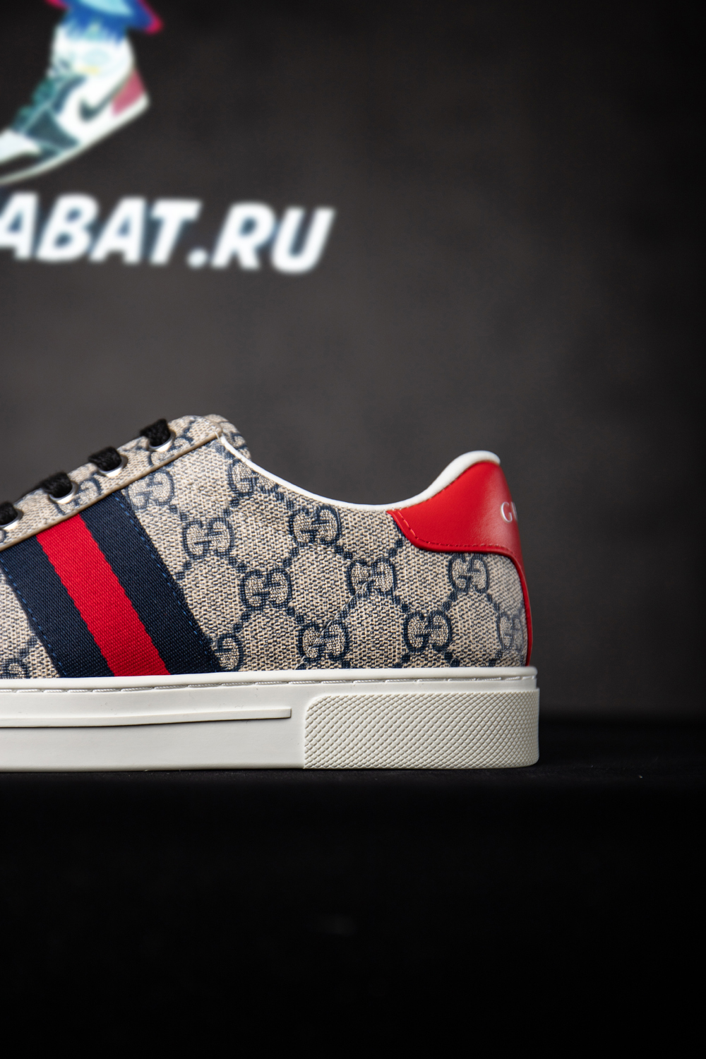 GUCCI ACE SNEAKER WITH WEB