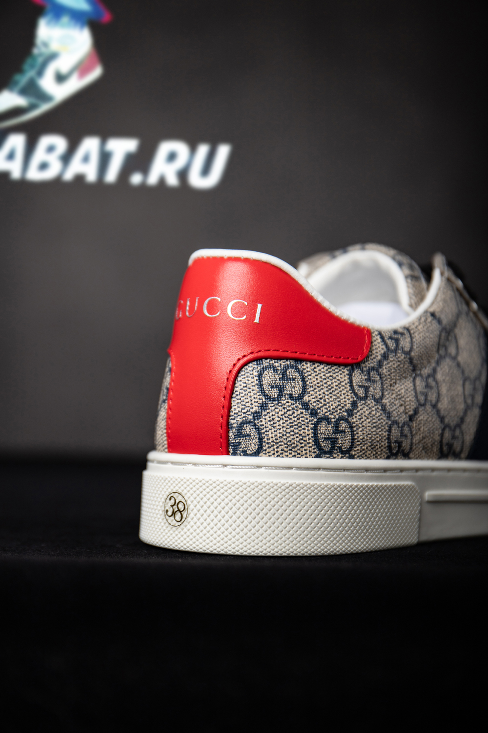 GUCCI ACE SNEAKER WITH WEB