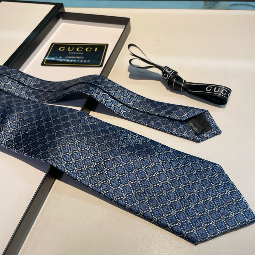 Gucci GG Silk Jacquard Tie 816002 7*146cm