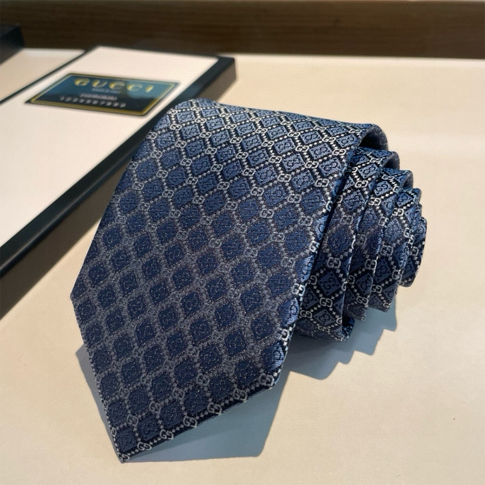 Gucci GG Silk Jacquard Tie 816002 7*146cm