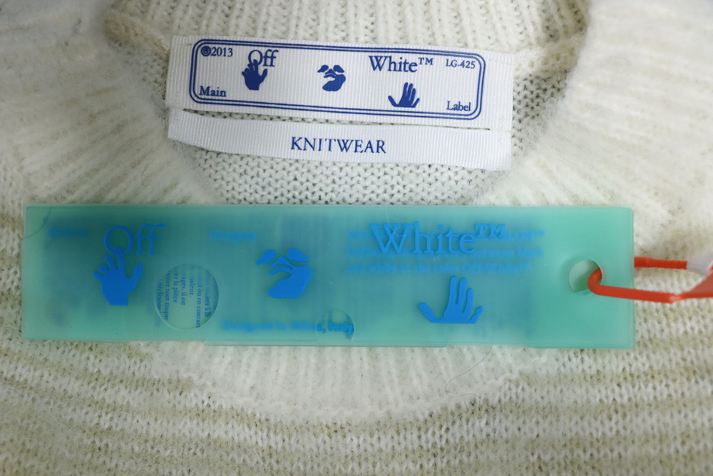 Off White Mohair Sweater