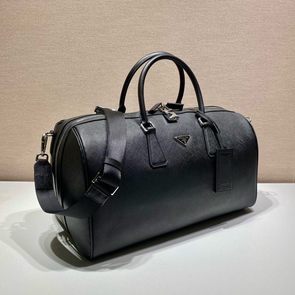 Prada Saffiano Leather Travel Bags 2VC018 50*27.5*25cm