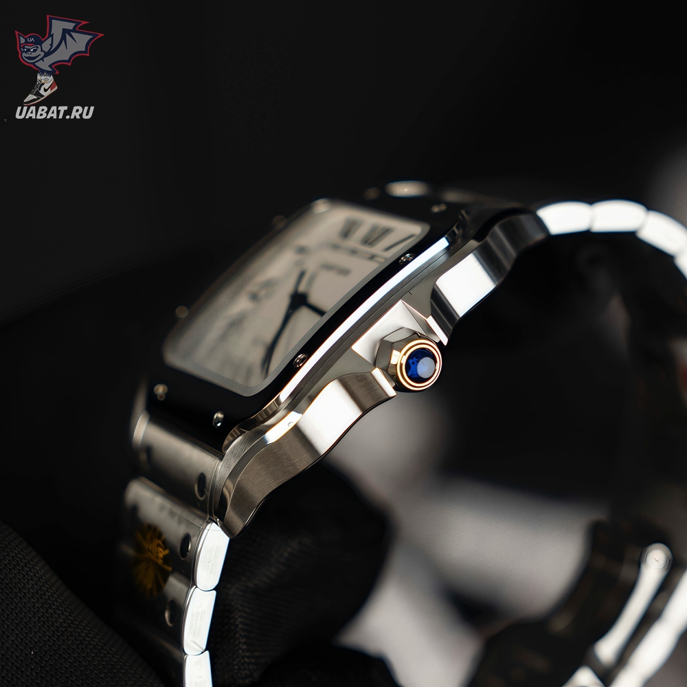 Cartier - Santos De Cartier 35mm Mens SS/SS White 3KF MY9015