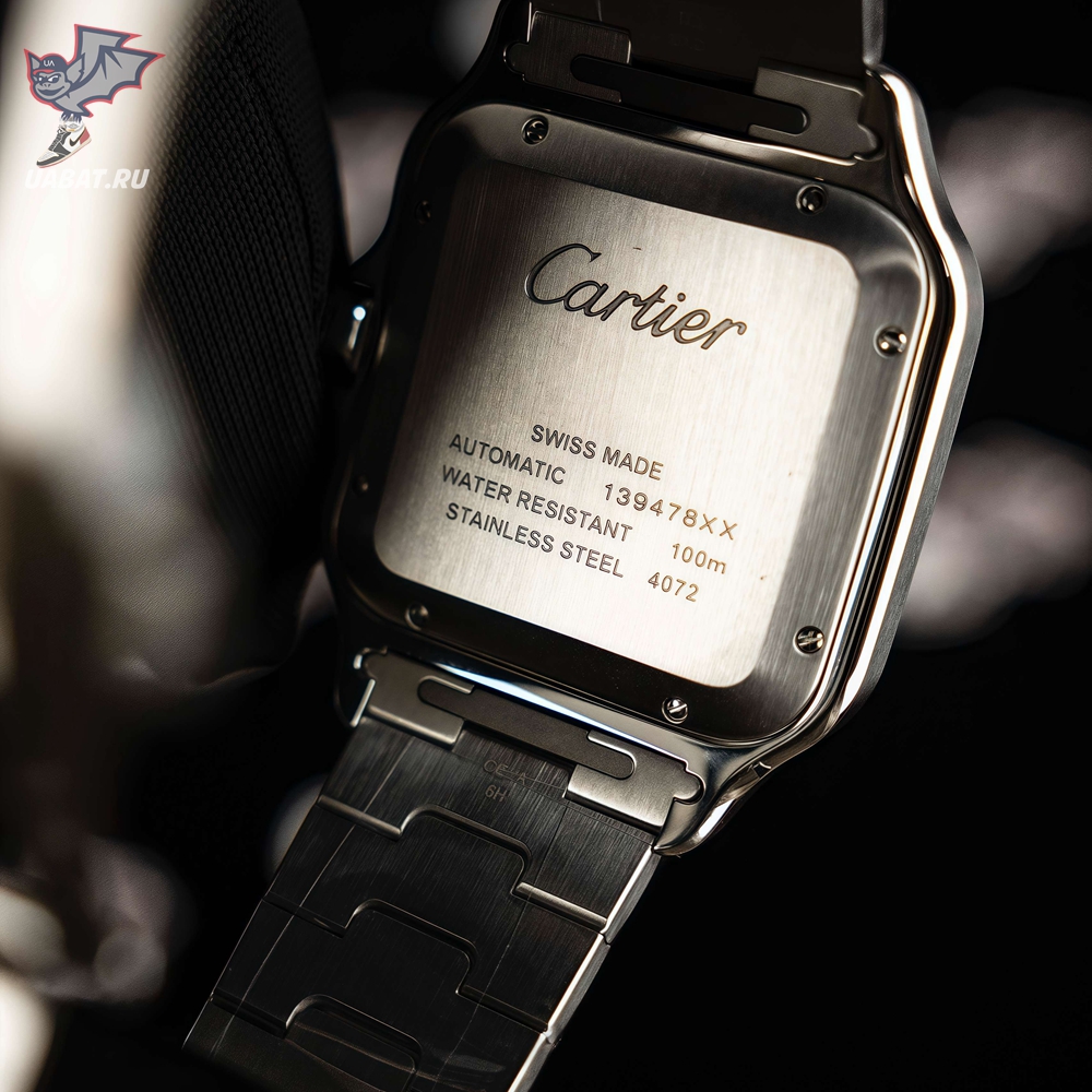 Cartier - Santos De Cartier 35mm Mens SS/SS White 3KF MY9015