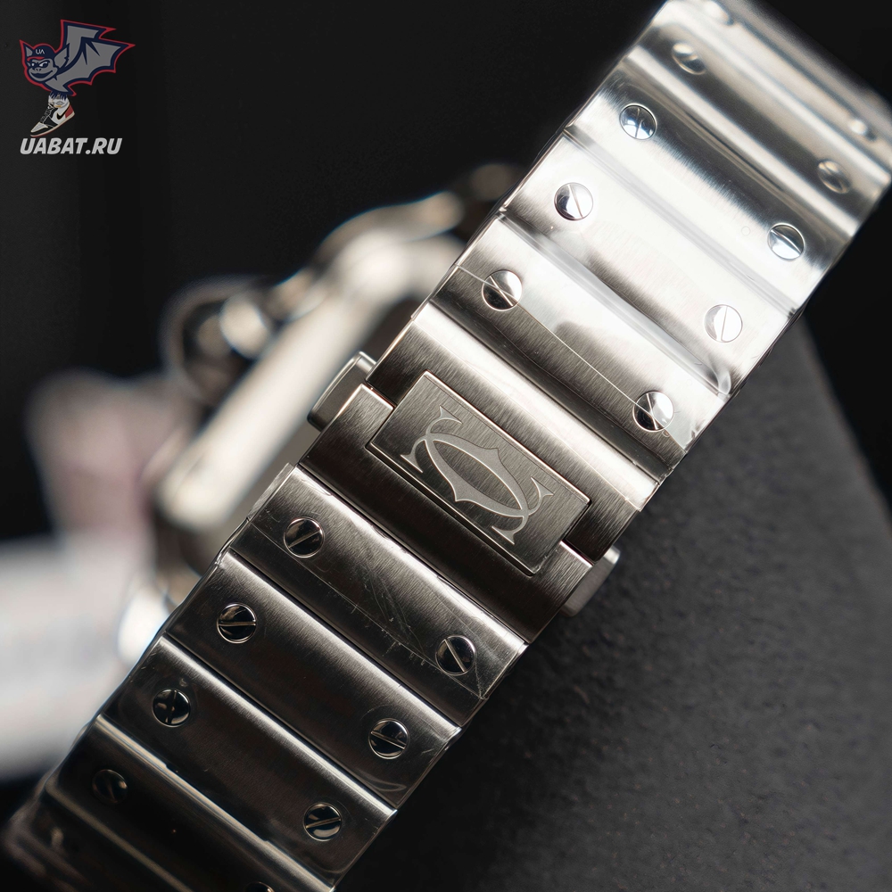 Cartier - Santos De Cartier 35mm Mens SS/SS White 3KF MY9015