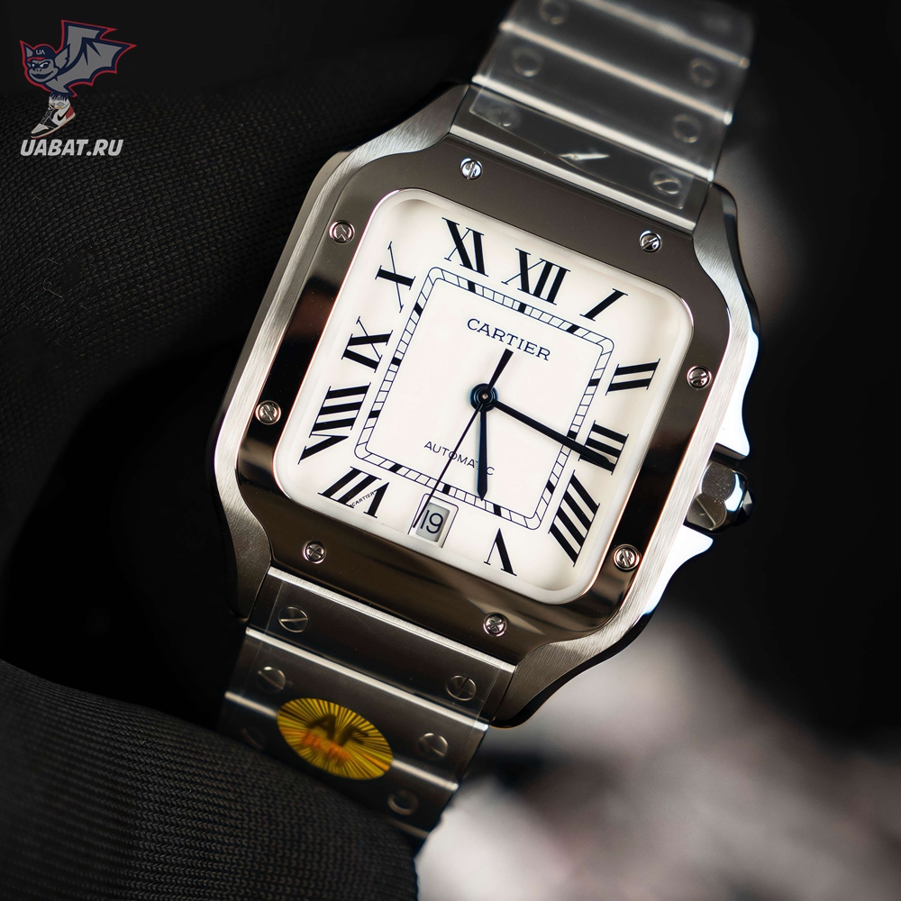 Cartier - Santos De Cartier 35mm Mens SS/SS White 3KF MY9015