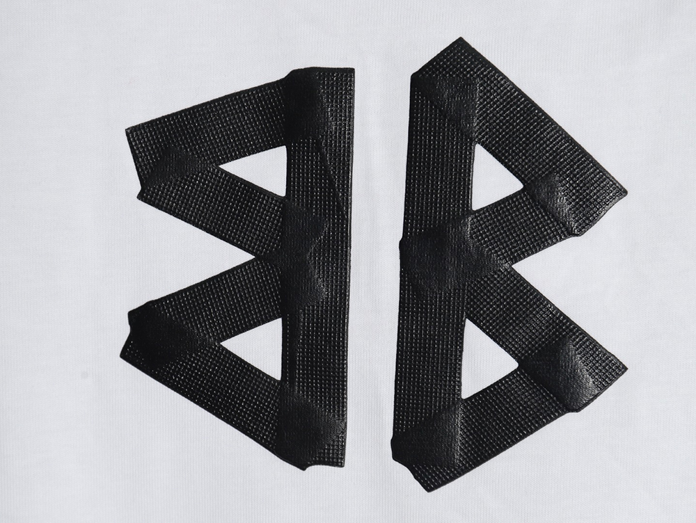 Balenciaga Tape Print Short Sleeve T-Shirt TSK8