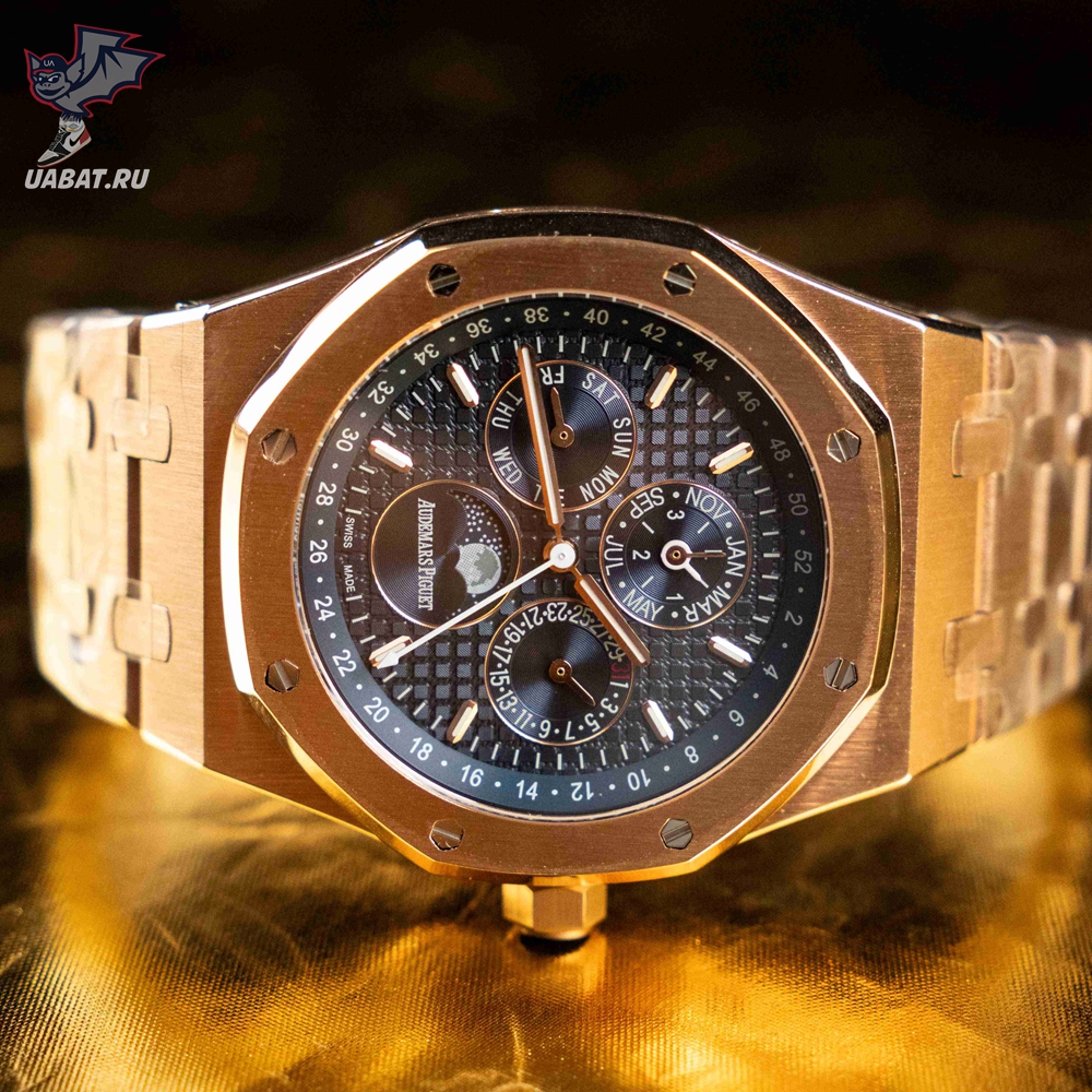 Audemars Piguet - Royal Oak Perpetual Cal 26574 RG/RG Blue/Stk APSF A5134