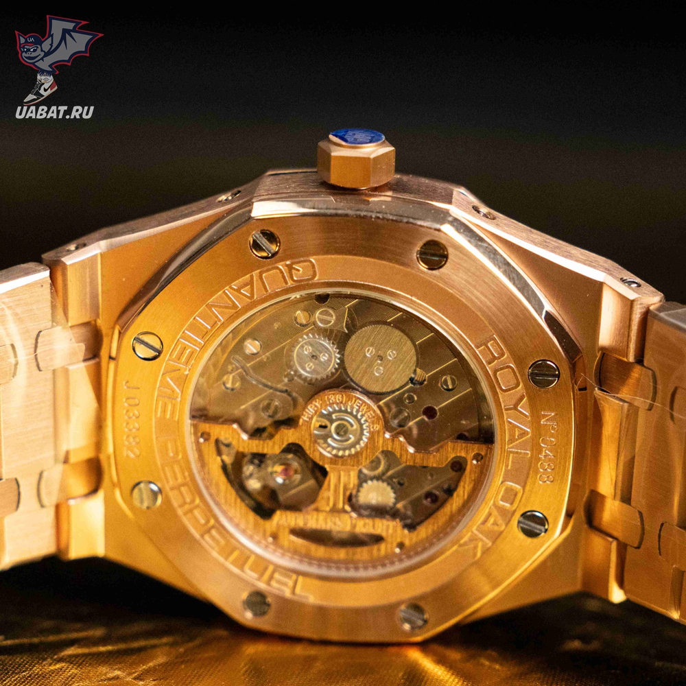 Audemars Piguet - Royal Oak Perpetual Cal 26574 RG/RG Blue/Stk APSF A5134