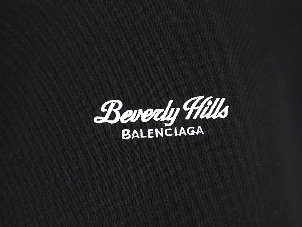 Balenciaga Beverly Hills limited embroidered hooded sweatshirt