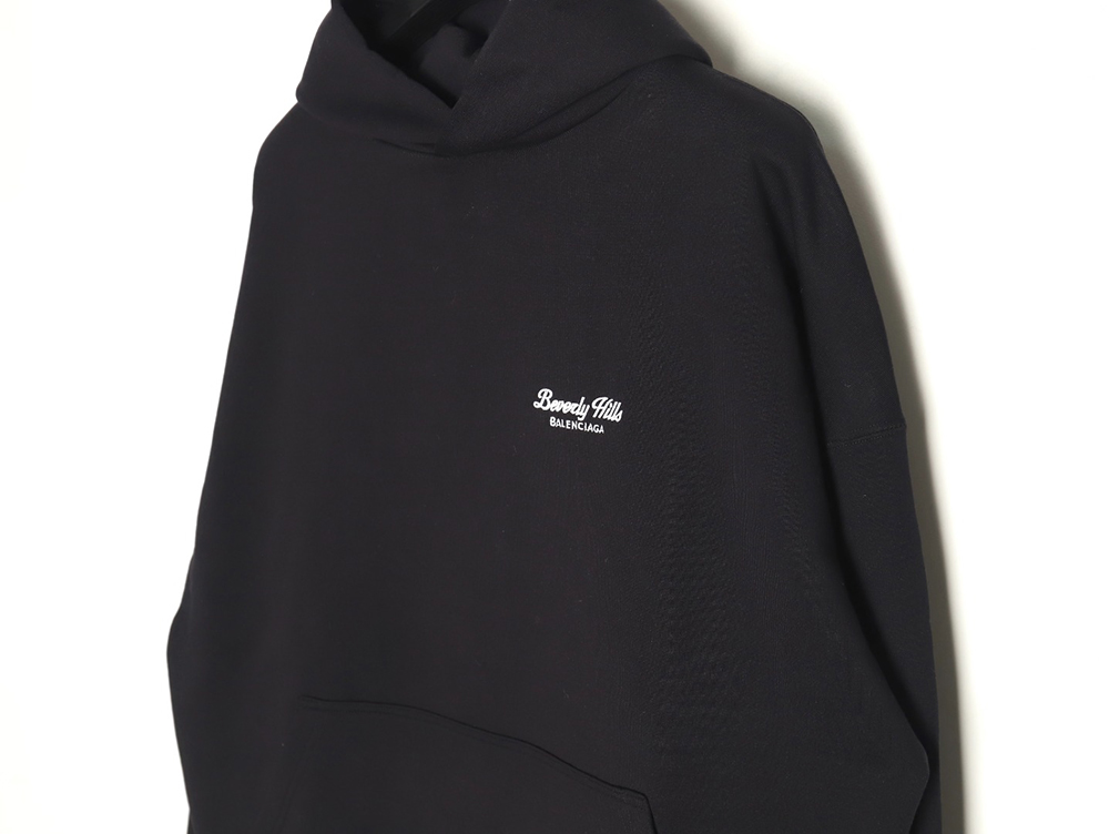 Balenciaga Beverly Hills limited embroidered hooded sweatshirt