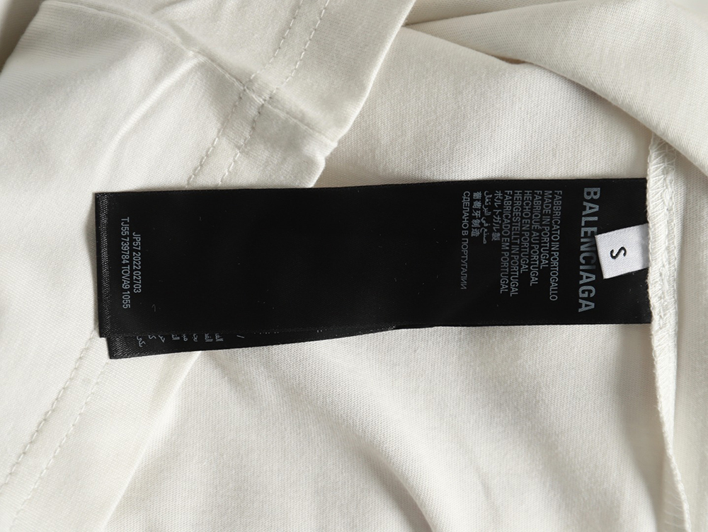 Balenciaga Loop Sports Icon Short Sleeve T-Shirt