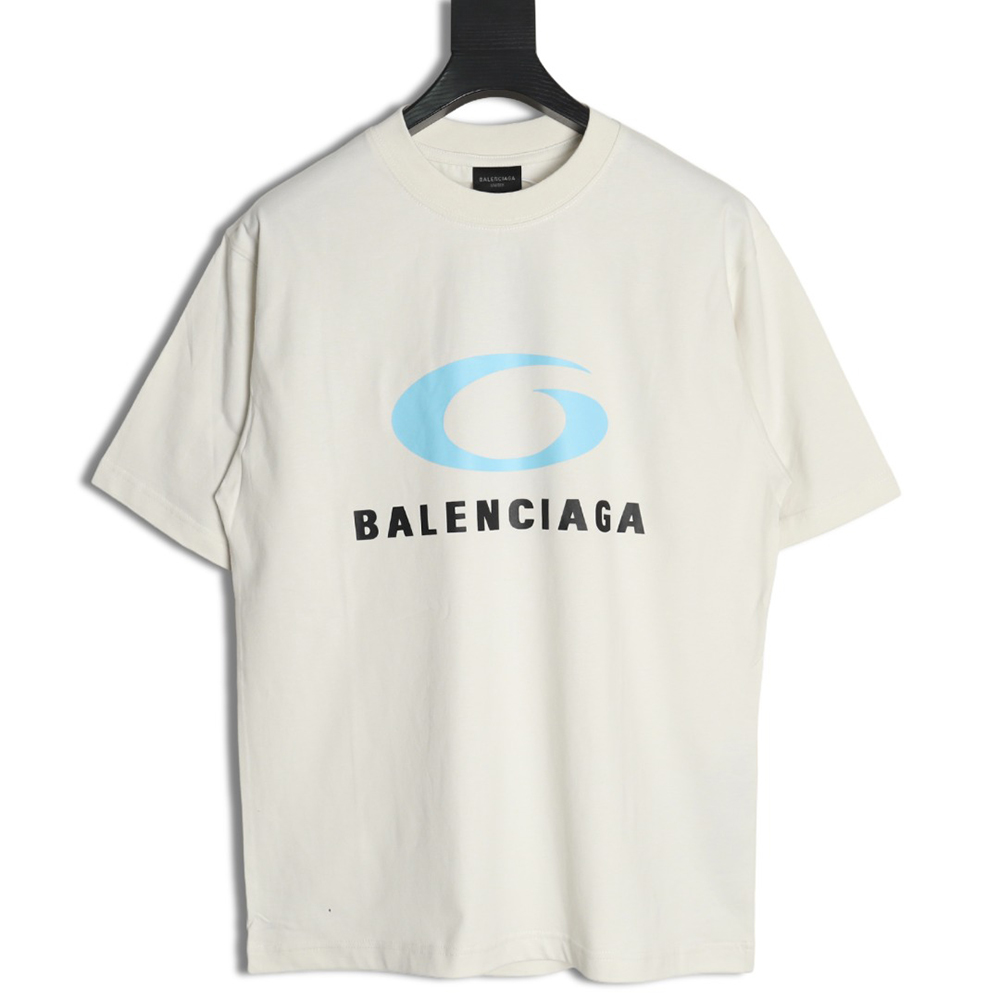 Balenciaga Loop Sports Icon Short Sleeve T-Shirt