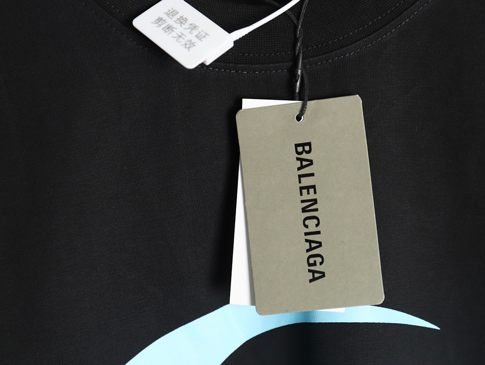 Balenciaga Loop Sports Icon Short Sleeve T-Shirt TSK1