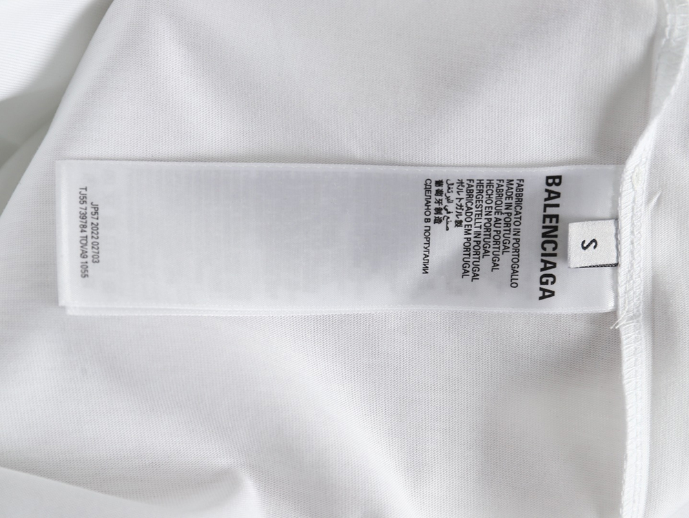 Balenciaga 3B Classic LOGO Short Sleeve T-Shirt