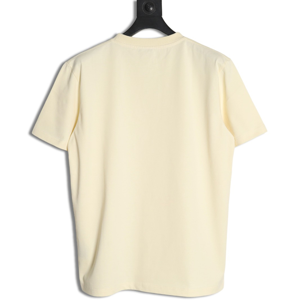 Dior four-color embroidered chapter letter T-shirt TSK1