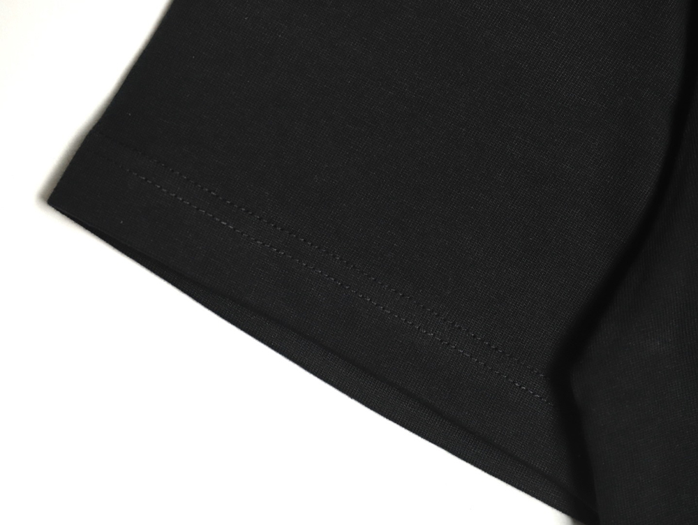 Dior four-color embroidered chapter letter T-shirt TSK3