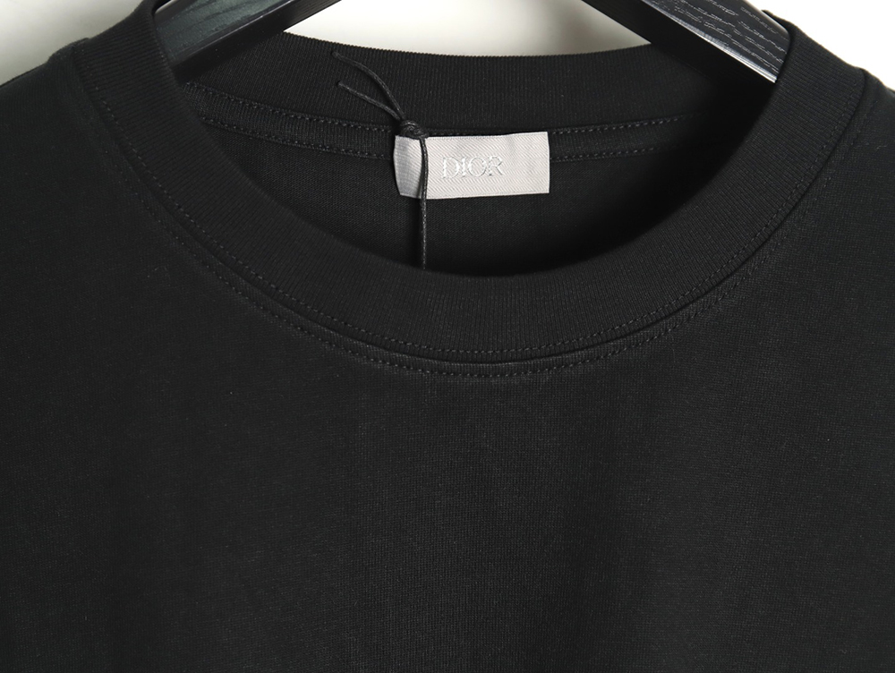 Dior four-color embroidered chapter letter T-shirt TSK3