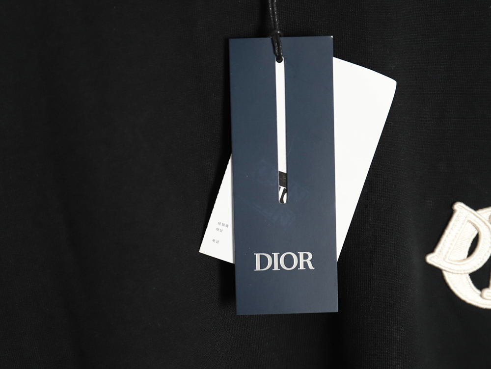 Dior four-color embroidered chapter letter T-shirt TSK3