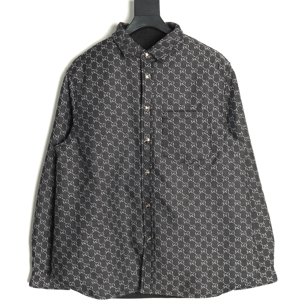 Gucci Double G jacquard reversible jacket