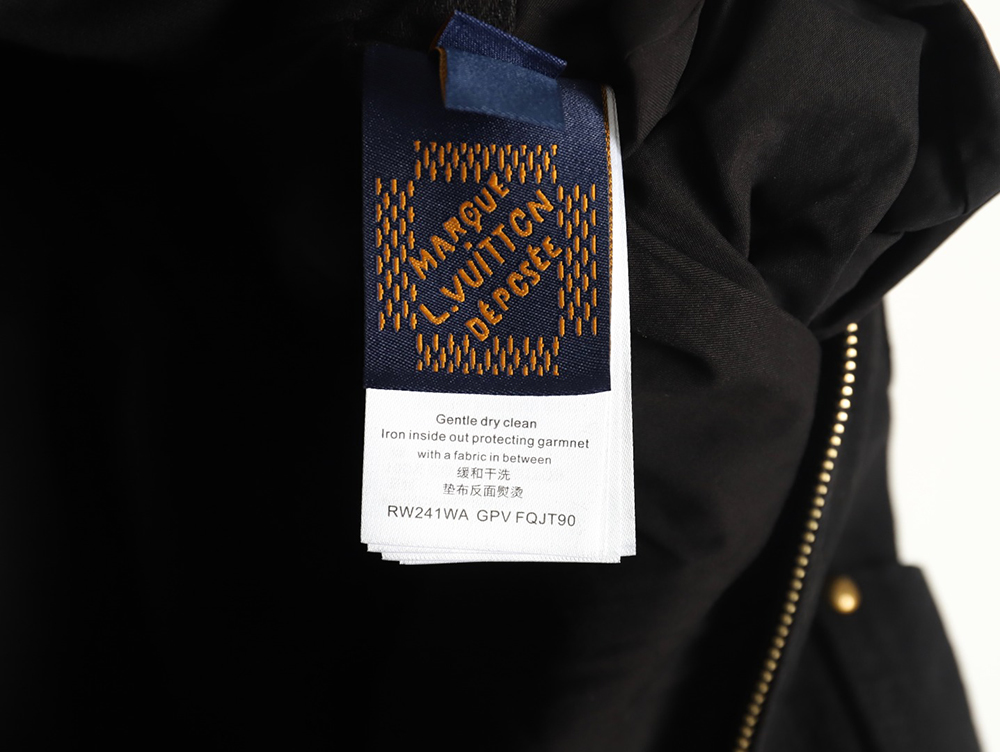 Louis Vuitton Checkerboard Workwear Tunic Jacket Coat