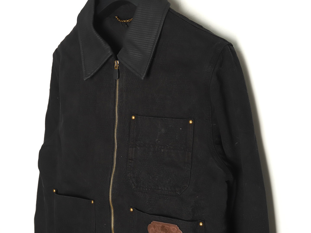 Louis Vuitton Checkerboard Workwear Tunic Jacket Coat