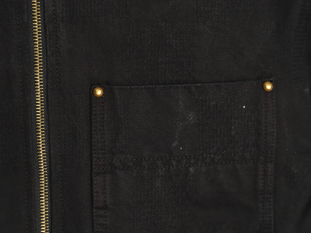 Louis Vuitton Checkerboard Workwear Tunic Jacket Coat