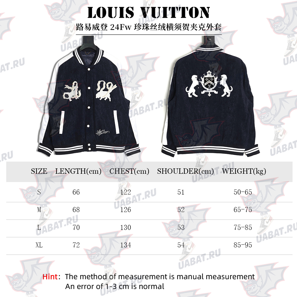 Louis Vuitton Pearl Velvet Yokosuka Jacket Coat