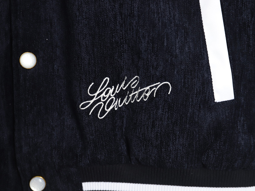 Louis Vuitton Pearl Velvet Yokosuka Jacket Coat